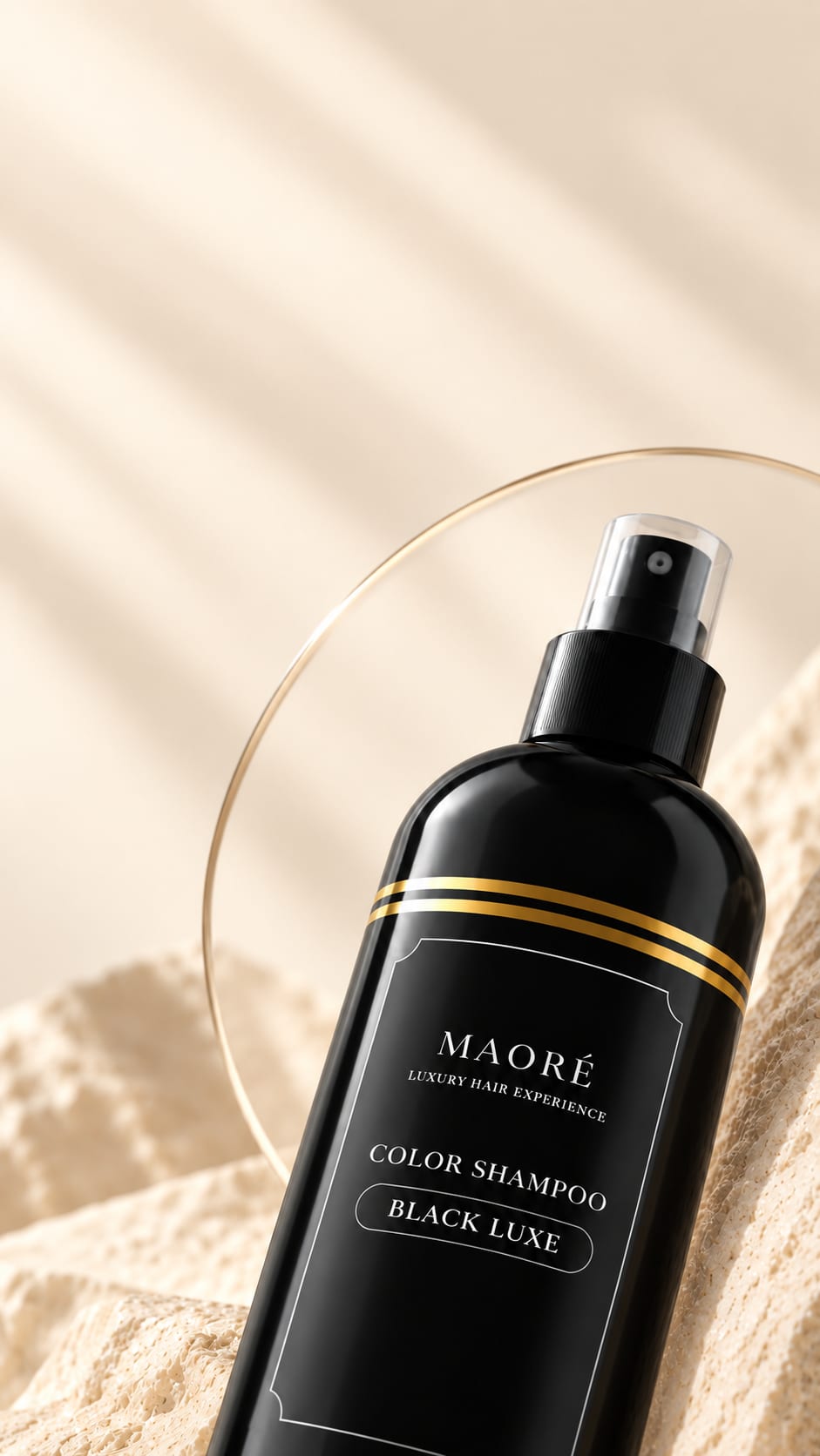 שמפו צובע MAORÉ Black Luxe